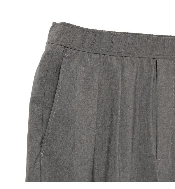 BEAMS「ドライ 2プリーツ イージーパンツ」|チノ|