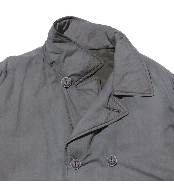 BEAMS PLUS「P-Coat Nylon Pigment Print」|ダッフルコート|