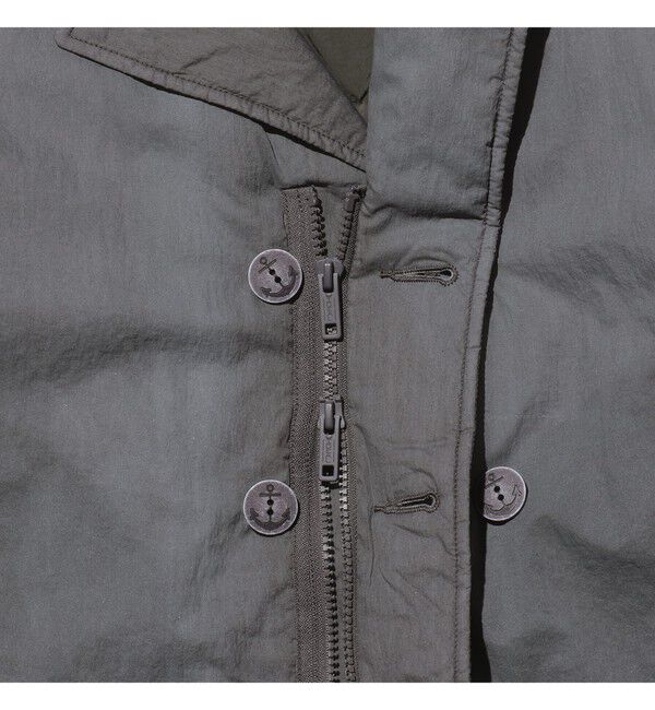 BEAMS PLUS「P-Coat Nylon Pigment Print」|ダッフルコート|