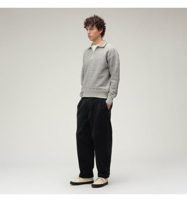 BEAMS PLUS「WAREHOUSE & CO. &times; BEAMS PLUS / 別注 Sweat Half Zip」|スウェット・ジャージ|