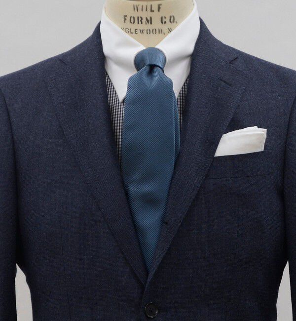 SHIPS「SHIPS: シルク レップ ソリッド ネクタイ」|ネクタイ・蝶ネクタイ|ライトブルー