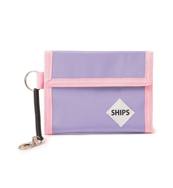 SHIPS KIDS「SHIPS KIDS:ロゴ ウォレット」|財布|ラベンダー