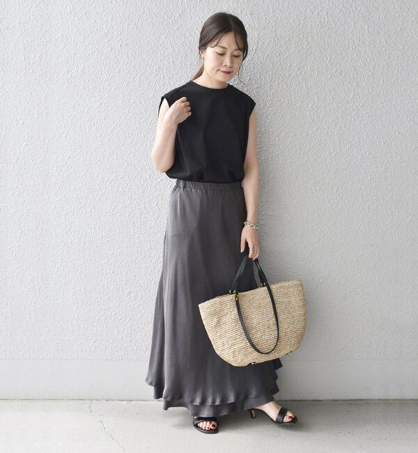 SHIPS for women「レーヨンシルクマーメイドロングスカート◇」|スカート|