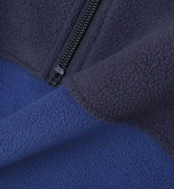 SHIPS「*【SHIPS別注】MADDEN: 2トーン ハーフジップ フリース プルオーバー」|プルオーバー|