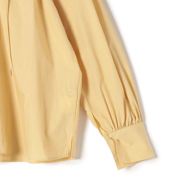 SHIPS for women「【SHIPS別注】marmors: レースアップ ブラウス/ソリッド」|シャツ・ブラウス|