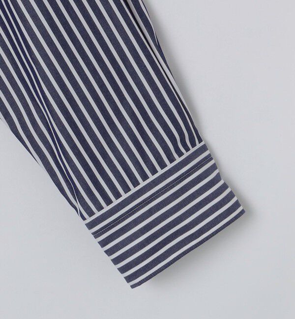 SHIPS「SHIPS: スーピマコットン ブロード リラックス バンドカラーシャツ」|シャツ・ブラウス|