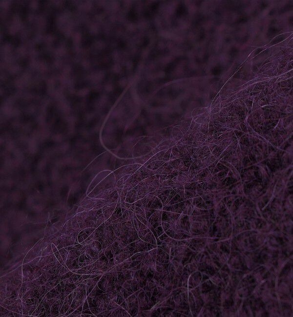 SHIPS「SHIPS: アルパカ ガーター Vネック カーディガン」|カーディガン|