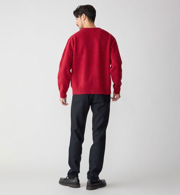 SHIPS「SHIPS: 7ゲージ ウール シャギー クルーネック ニット」|ニット・セーター|