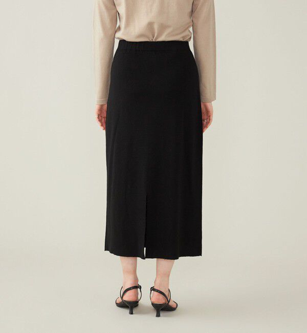 quaranciel「quaranciel:〈手洗い可能〉フレア プルオーバー ＆ Iライン スカート ニット セットアップ」|ニット・セーター|