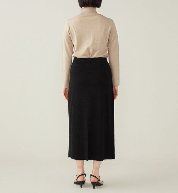 quaranciel「quaranciel:〈手洗い可能〉フレア プルオーバー ＆ Iライン スカート ニット セットアップ」|ニット・セーター|