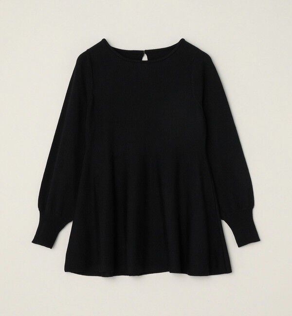 quaranciel「quaranciel:〈手洗い可能〉フレア プルオーバー ＆ Iライン スカート ニット セットアップ」|ニット・セーター|