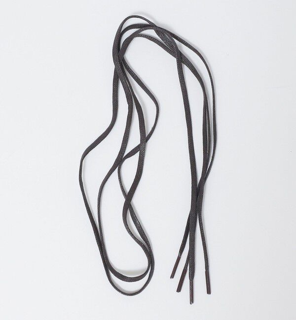 SHIPS「CROCKETT＆JONES: 5つアイレット フラット シューレース」|その他|ブラウン