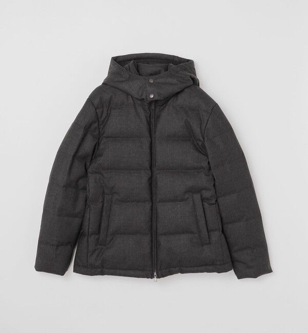 SHIPS「SHIPS: ウールファブリック ダウン ジャケット」|ダウン|