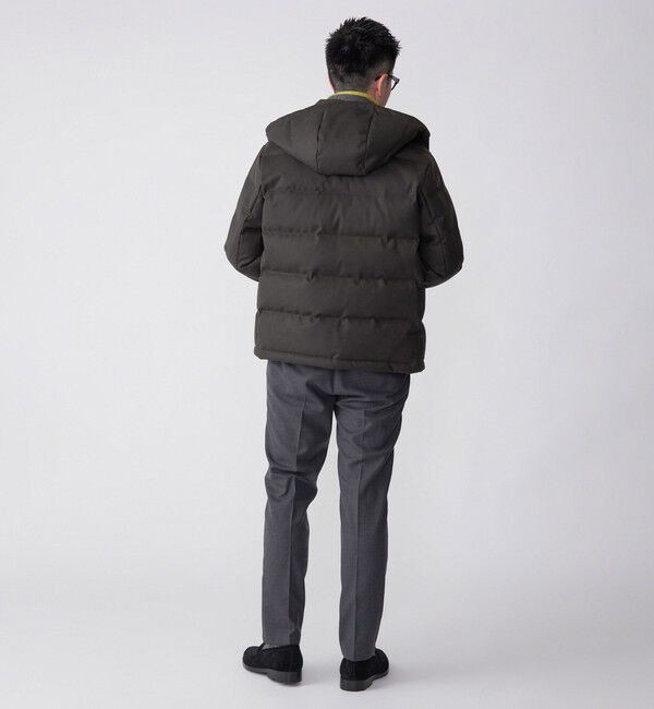 SHIPS「SHIPS: ウールファブリック ダウン ジャケット」|ダウン|