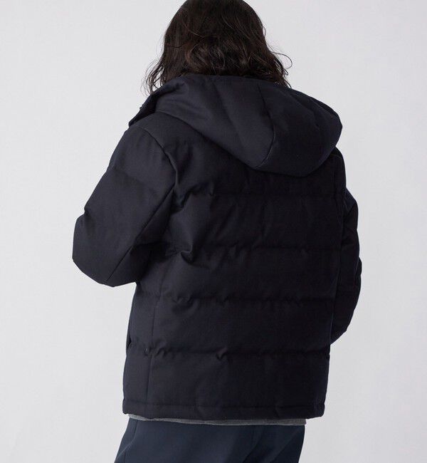 SHIPS「SHIPS: ウールファブリック ダウン ジャケット」|ダウン|