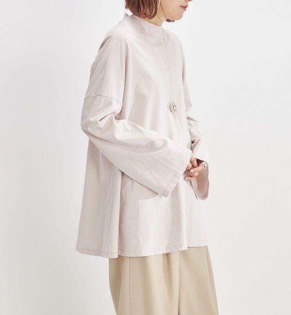 SHIPS for women「〈手洗い可能〉Wai+:ヴィンテージ レアルツイスト ロング スリーブ◇」|Tシャツ・カットソー|