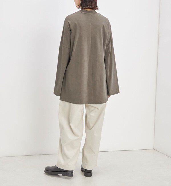 SHIPS for women「〈手洗い可能〉Wai+:ヴィンテージ レアルツイスト ロング スリーブ◇」|Tシャツ・カットソー|