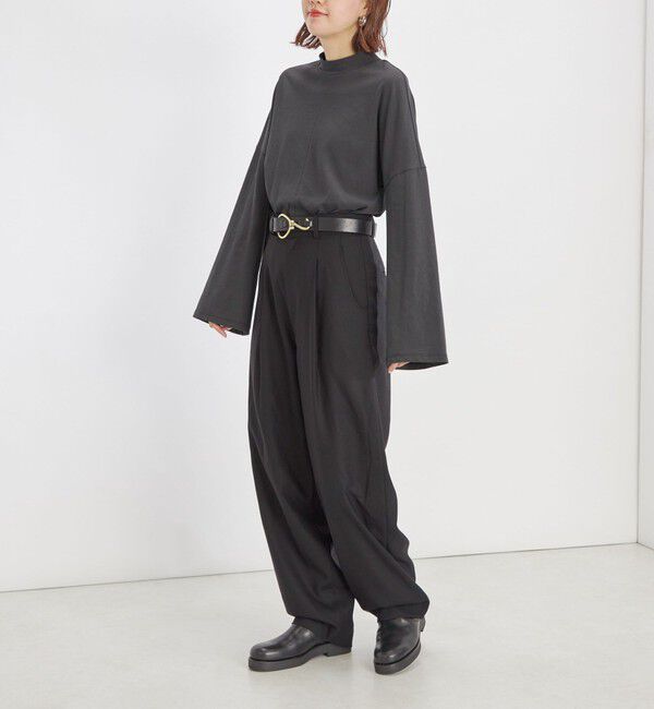 SHIPS for women「〈手洗い可能〉Wai+:ヴィンテージ レアルツイスト ロング スリーブ◇」|Tシャツ・カットソー|