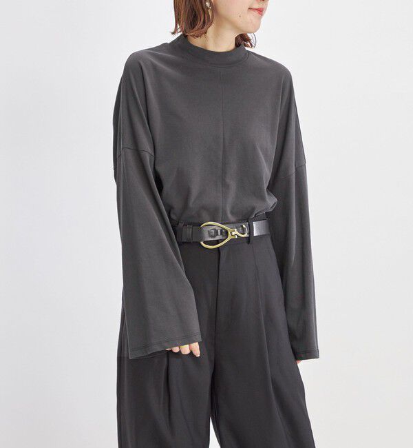 SHIPS for women「〈手洗い可能〉Wai+:ヴィンテージ レアルツイスト ロング スリーブ◇」|Tシャツ・カットソー|