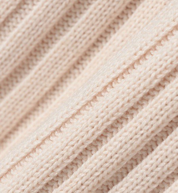 quaranciel「quaranciel:〈手洗い可能〉ファインウール ワイド リブ ラグラン ハイネックニット」|ニット・セーター|