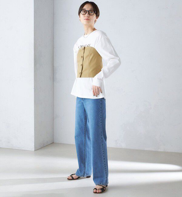 SHIPS for women「〈手洗い可能〉トレンチ ディテール ビスチェ 24SS ◇」|その他|