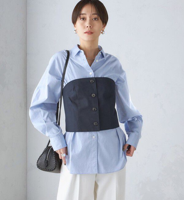 SHIPS for women「〈手洗い可能〉トレンチ ディテール ビスチェ 24SS ◇」|その他|