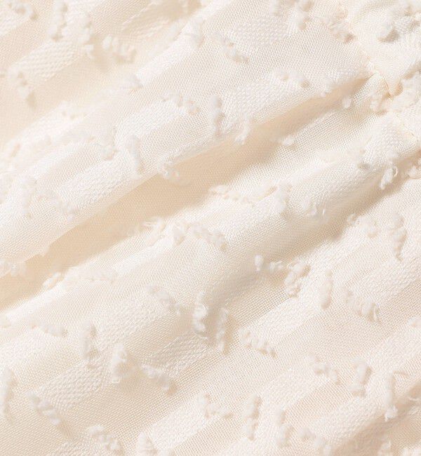 quaranciel「quaranciel:〈手洗い可能〉カットジャカード ジオメトリック ギャザー スカート」|スカート|