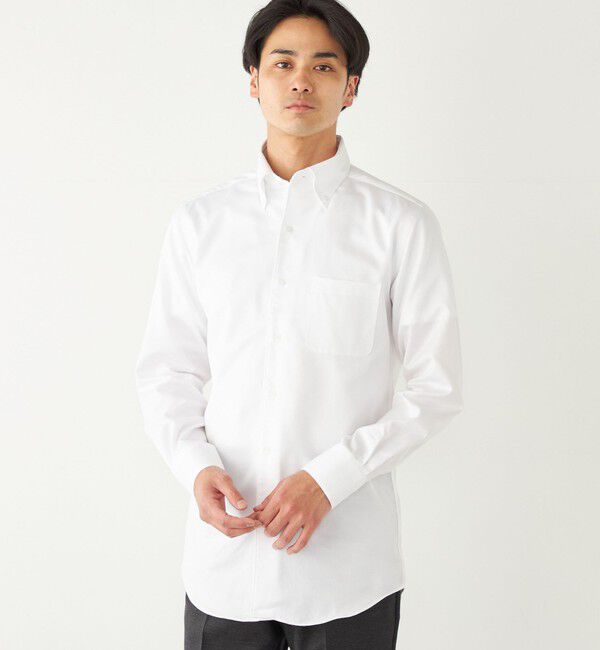 SHIPS Colors 「SHIPS Colors:イージーアイロン ボタンダウン ロングスリーブ シャツ◇」|シャツ・ブラウス|