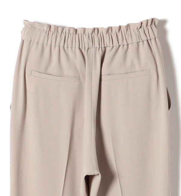 SHIPS for women「〈接触冷感 / 手洗い可能〉アセテート混 バックサテン テーパード パンツ」|その他|