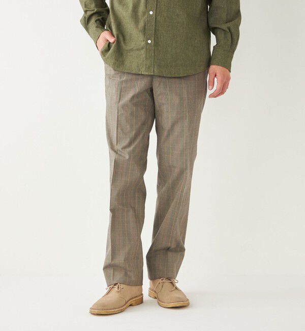 SHIPS Colors 「BARRY BRICKEN:チェック パンツ(セットアップ対応可能)」|その他|