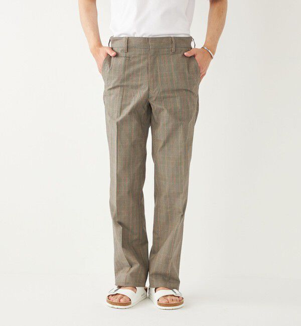 SHIPS Colors 「BARRY BRICKEN:チェック パンツ(セットアップ対応可能)」|その他|