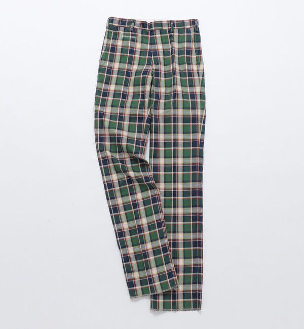 SHIPS Colors 「BARRY BRICKEN:チェック パンツ(セットアップ対応可能)」|その他|