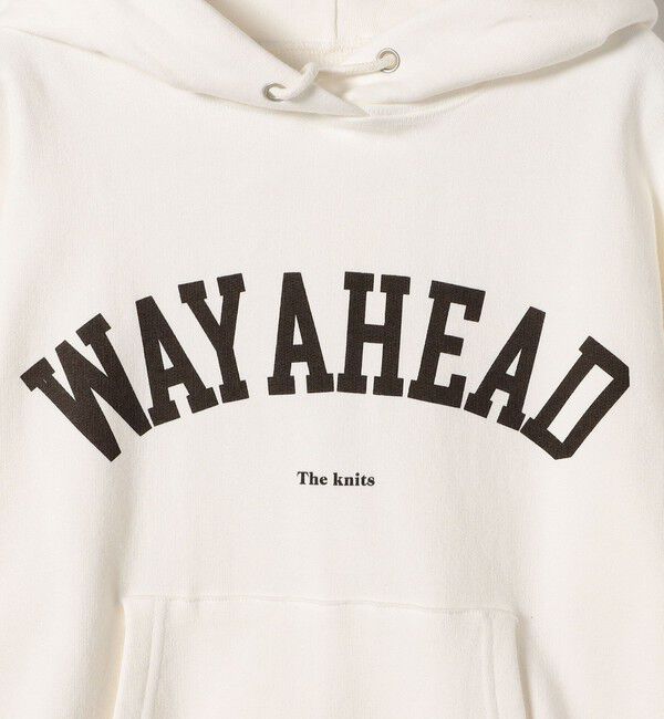 SHIPS any「【SHIPS any別注】THE KNiTS: カレッジ ロゴ フーディ パーカー 25SS」|パーカー|