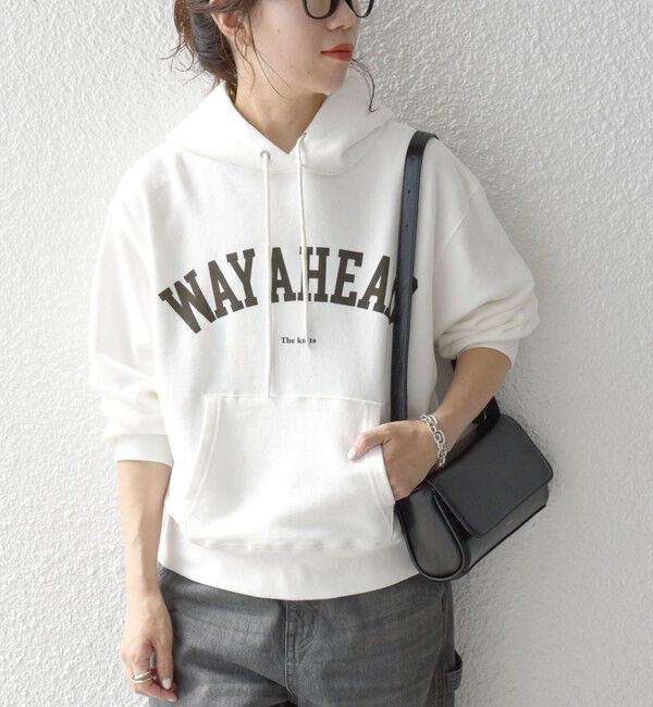 SHIPS any「【SHIPS any別注】THE KNiTS: カレッジ ロゴ フーディ パーカー 25SS」|パーカー|