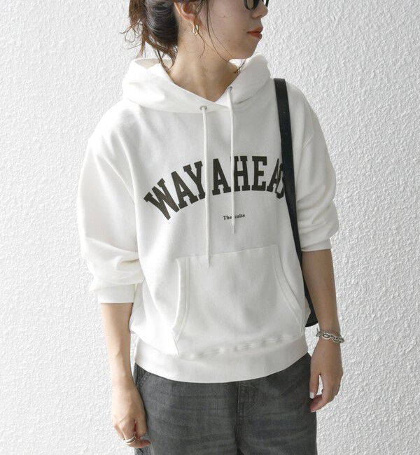 SHIPS any「【SHIPS any別注】THE KNiTS: カレッジ ロゴ フーディ パーカー 25SS」|パーカー|