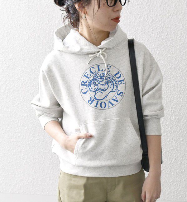 SHIPS any「【SHIPS any別注】THE KNiTS: カレッジ ロゴ フーディ パーカー 25SS」|パーカー|