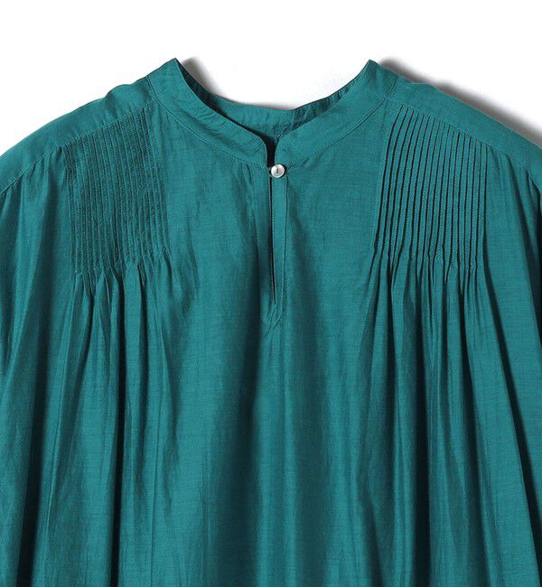 SHIPS for women「〈手洗い可能〉コットン シルク ローン ティアード ワンピース」|ワンピース|