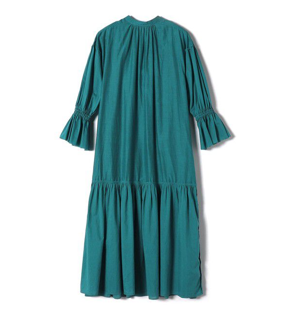 SHIPS for women「〈手洗い可能〉コットン シルク ローン ティアード ワンピース」|ワンピース|