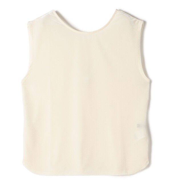 SHIPS for women「〈手洗い可能〉前後 2WAY ノースリーブ」|タンクトップ|