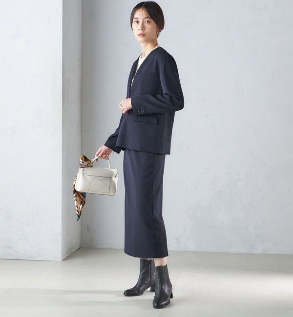 SHIPS for women「ストレッチ ツイル プルオーバー ジャケット(セットアップ対応)」|その他|