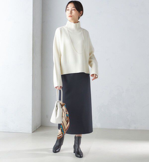 SHIPS for women「ストレッチ ツイル タイト スカート(セットアップ対応)」|スカート|