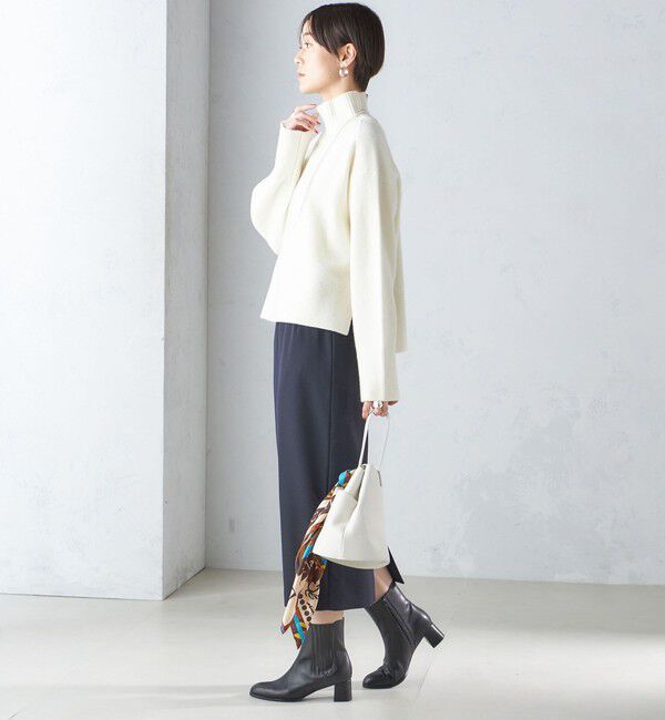 SHIPS for women「ストレッチ ツイル タイト スカート(セットアップ対応)」|スカート|