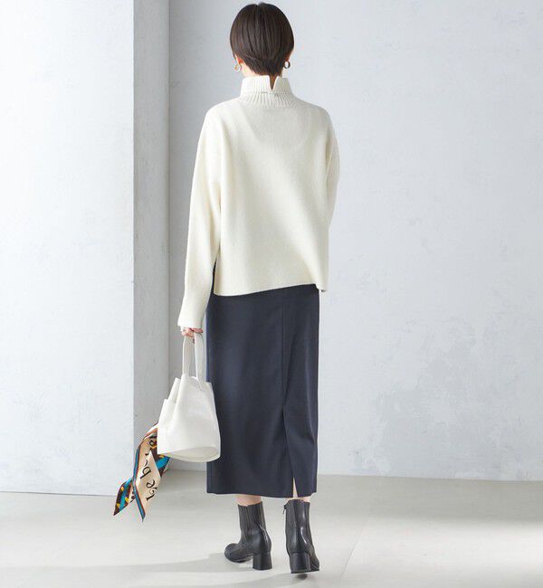 SHIPS for women「ストレッチ ツイル タイト スカート(セットアップ対応)」|スカート|