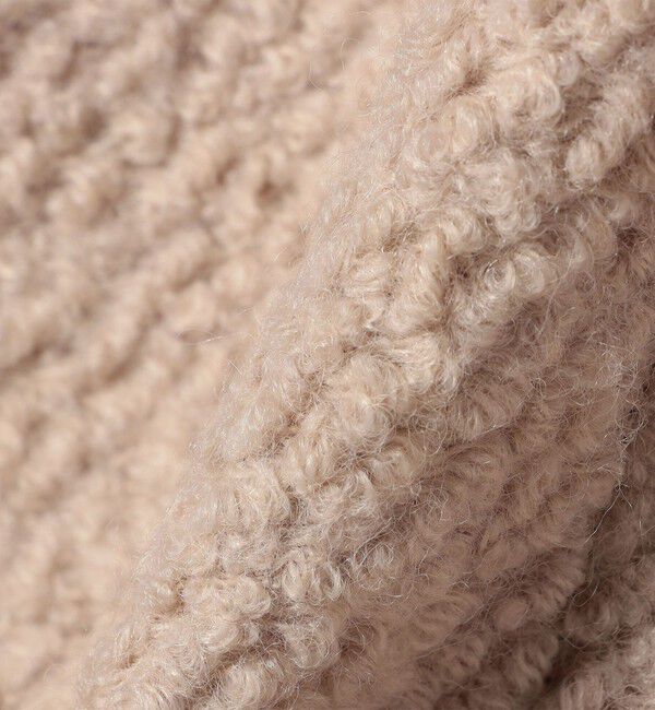 quaranciel「quaranciel: ループヤーン ダブルジップ フーデッド ケープ コート」|その他|