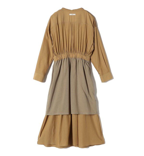 SHIPS for women「〈手洗い可能〉ダブル ポケット ロング スリーブ ワンピース」|ワンピース|