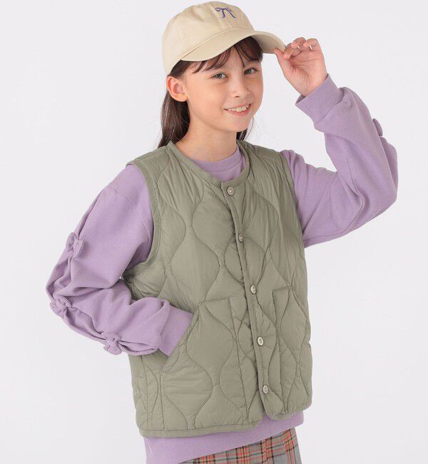 SHIPS KIDS「SHIPS KIDS:140～150cm / リボン スウェット」|スウェット・ジャージ|