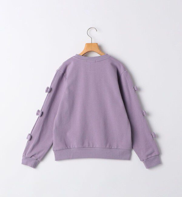 SHIPS KIDS「SHIPS KIDS:140～150cm / リボン スウェット」|スウェット・ジャージ|
