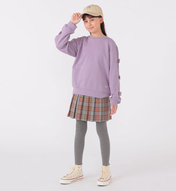 SHIPS KIDS「SHIPS KIDS:140～150cm / リボン スウェット」|スウェット・ジャージ|