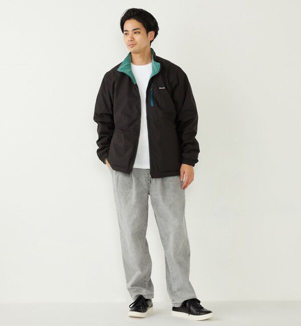 SHIPS Colors 「【SHIPS Colors別注】FIRST DOWN:リバーシブル スタンドカラー ブルゾン」|ブルゾン・スタジャン|