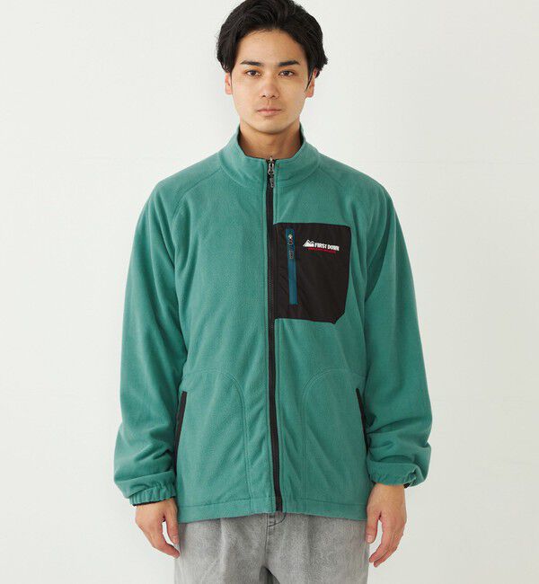 SHIPS Colors 「【SHIPS Colors別注】FIRST DOWN:リバーシブル スタンドカラー ブルゾン」|ブルゾン・スタジャン|